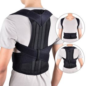 Back Posture Magnetic Shoulder Corrector Support Brace Belt Therapy Men Women