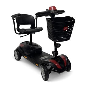 Z-4 Electric Mobility Scooter With 5-Part Detachable Frame and Super-Seat (Battery: Up to 13 mile (12AH Battery))